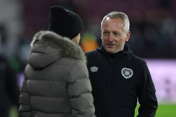 The Hearts head coach has praised Rangers