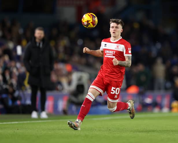 Ben Doak has impressed since joining Middlesbrough on loan from Liverpool. 