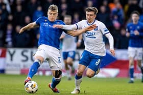 Rangers and St Johnstone did battle at Ibrox
