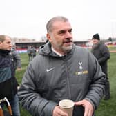 Tottenham boss Ange Postecoglou