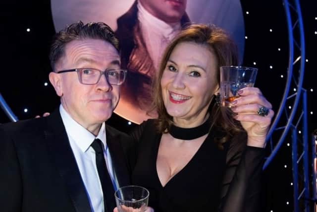 Jane McCarry and Mark Cox (best known for their roles as Isa Drennan and Tam Mullen in the sitcom Still Game) are set to host Burns Night celebrations in Glasgow