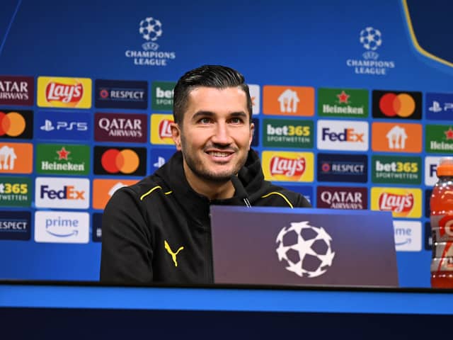 Dortmund's Turkish head coach Nuri Sahin has been sacked (Pic: Getty)