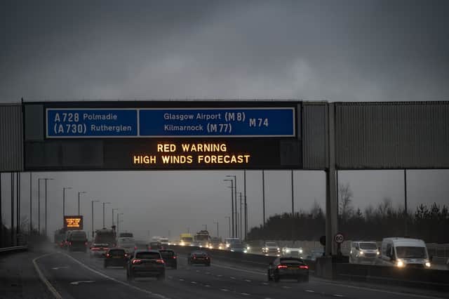 Part of the M74 motorway will be closed for over two weeks in March for ...