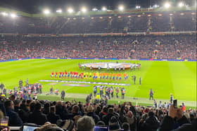 Manchester United vs Rangers at Old Trafford