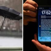 Parts of Scotland have a rare 'red' weather warning in place