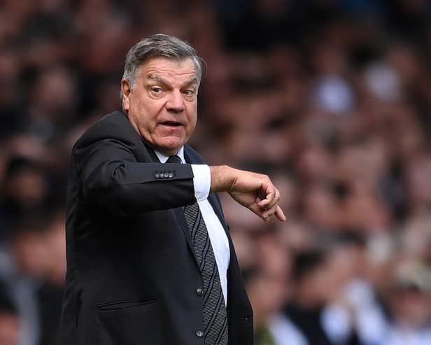 Sam Allardyce had a brief stint in charge of Leeds United. 