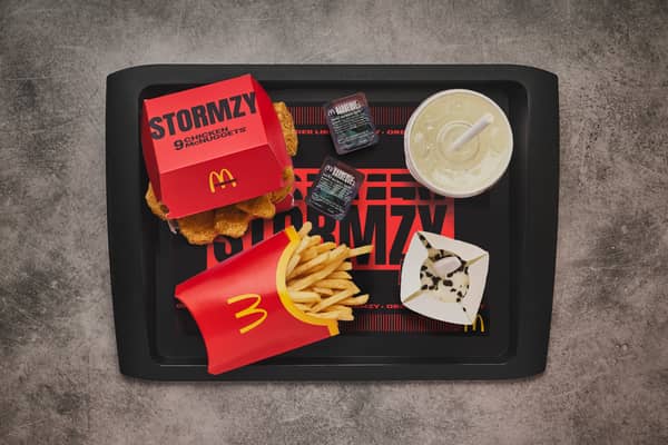  Multi award-winning artist Stormzy (AKA Big Mike) makes history with McDonald’s, launching the first Famous Order across UK and Ireland (Photo: Red Consultancy)