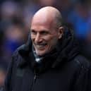 Rangers manager Philippe Clement watches on ahead of the Premiership clash against Ross County
