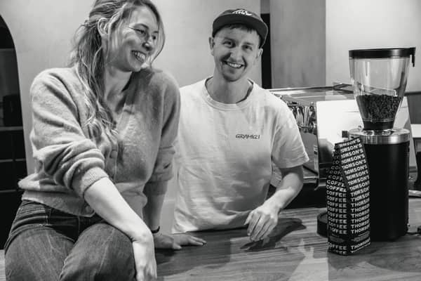 Couple Rachel Morgan and Lewis Maddock are set to open Through the House - a new coffee shop coming to the former Western Wear Skin Style at the bottom of High Street near Trongate.