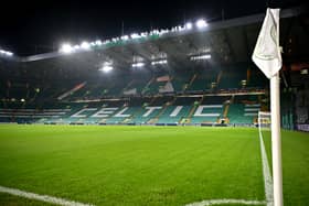 A general view inside Celtic Park