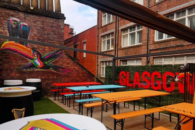 The new Guinness Rooftop Bar at Malones