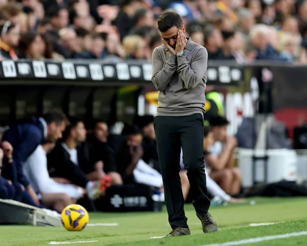 Borja Jimenez, Head Coach of CD Leganes has felt "guilty" after debutant Borna Barisic injured himself