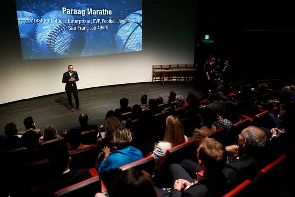 Paraag Marathe of the San Francisco 49ers 