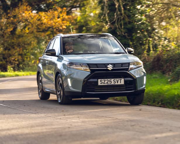 The latest Vitara has had a mild facelift, but it's instantly familiar