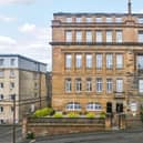 The front of the property on Cecil Street which was named as the third most expensive street in Glasgow by Rightmove in 2024. 