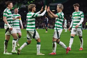 Daizen Maeda of Celtic bagged a brace against Aberdeen