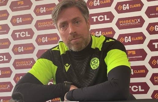 Motherwell manager Michael Wimmer