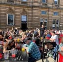 The Counting House beer garden on George Square has seen great success.