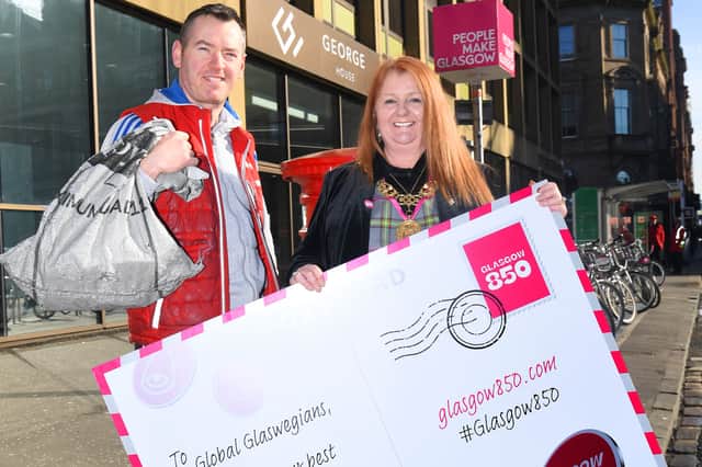 A new initiative has been launched celebrating global Glaswegians in honour of Glasgow's 850th anniversary