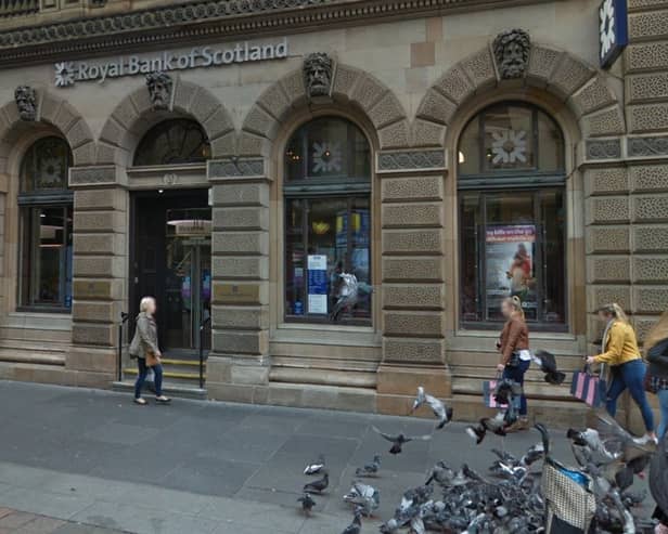 The Royal Bank of Scotland on Gordon Street has seen a £3m refurbishment