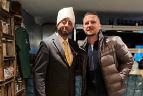 Rangers legend and now interim coach Barry Ferguson was spotted dining at Murphy's Pakora Bar last year.