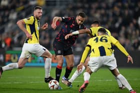 Rangers striker Cyriel Dessers enjoyed a memorable night against Fenerbahce in Istanbul