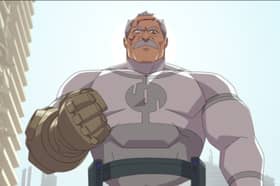 Still from Invincible season three finale