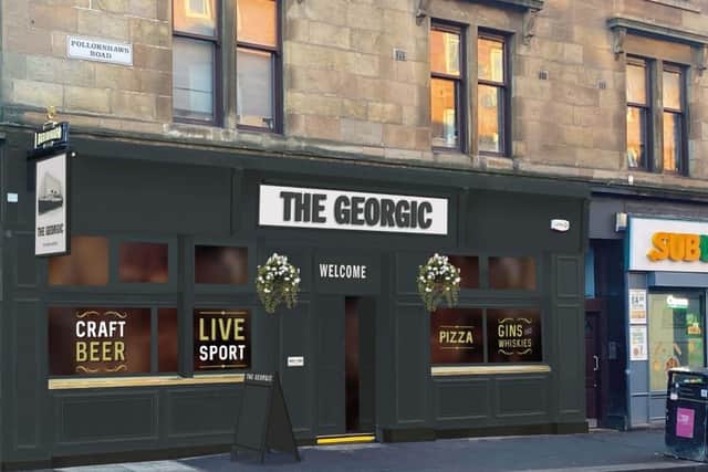 The Georgic’s new look as set out in the planning application
