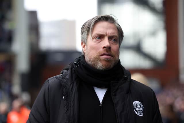 Motherwell manager Michael Wimmer 