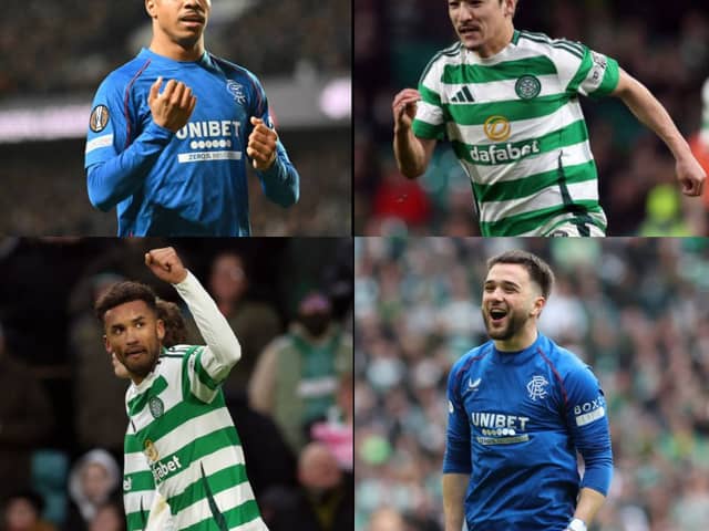Celtic and Rangers stars on international duty