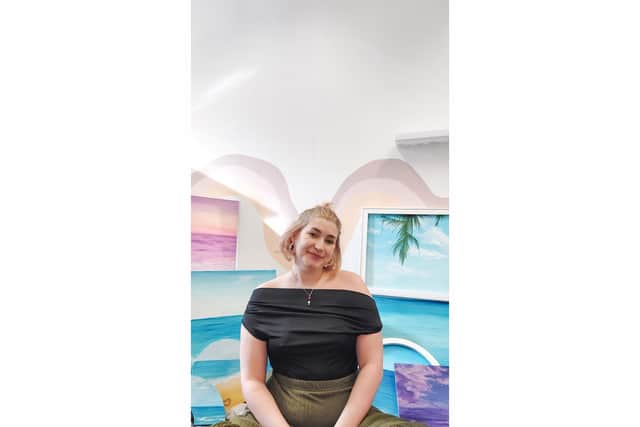 Amy Liston is saving up to travel to London for endometriosis care.