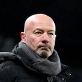 Amazon Prime pundit and former footballer, Alan Shearer looks on prior to the UEFA Champions League 2024/25 League Knockout Play-off first leg match between Manchester City and Real Madrid C.F. at Manchester City Stadium on February 11, 2025 in Manchester, England. 
