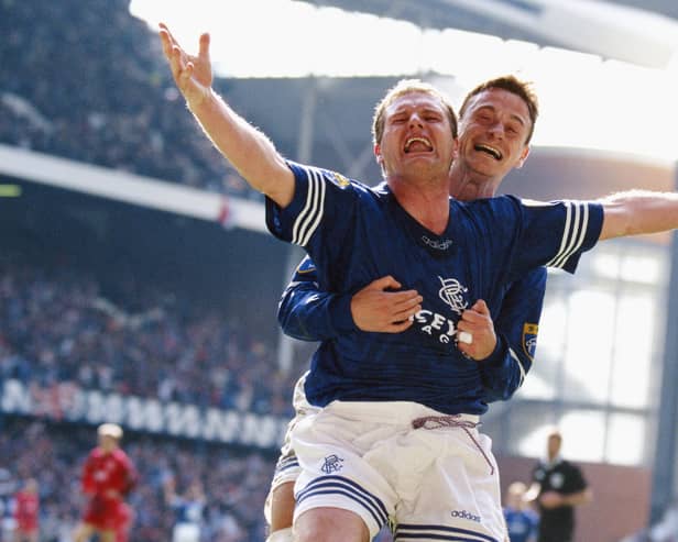 Rangers legend Paul Gascoigne 