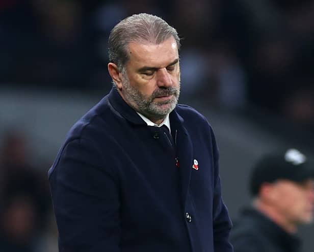 Ange Postecoglou is under pressure after a poor second season at Tottenham