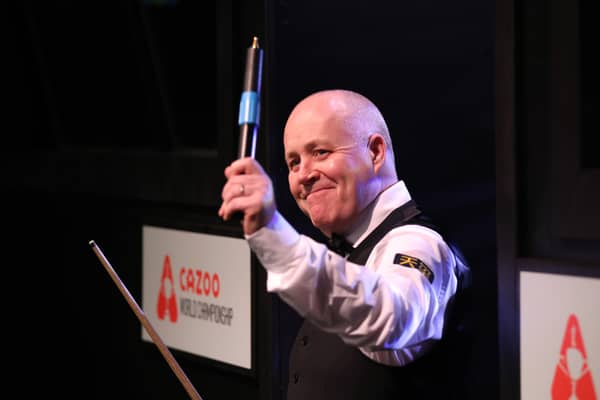 One of Wishaw's most famous sons, John Higgins of Snooker royalty, known across the world as the 'Wizard of Wishaw'.