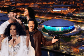 [Clockwise from bottom left] Diana Ross, OneRepublic, Billie Eilish and Lionel Richie are just some of the huge names set to perform at the OVO Hydro before Autumn 2025.
