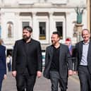 From left to right: Francesca Segarra , Grant Olin, Chris Ferriter, and Adrian Gillespie