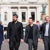 From left to right: Francesca Segarra , Grant Olin, Chris Ferriter, and Adrian Gillespie