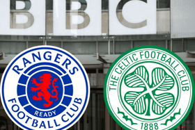 Rangers and Celtic have been ranked by the BBC