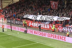 Motherwell fans have support in Aberdeen