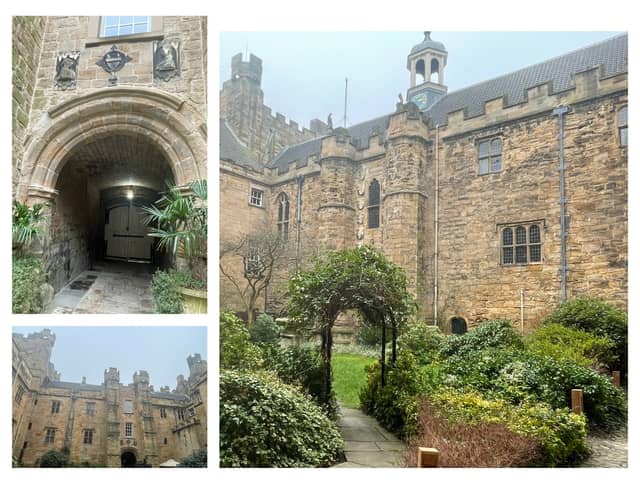 The exterior of Lumley Castle, Durham. Photos by Rochelle Barrand.