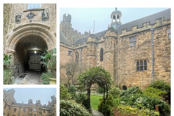 The exterior of Lumley Castle, Durham. Photos by Rochelle Barrand.