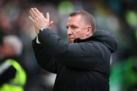 Celtic manager Brendan Rodgers has made just one change to his starting XI