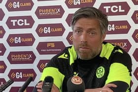Motherwell manager Michael Wimmer