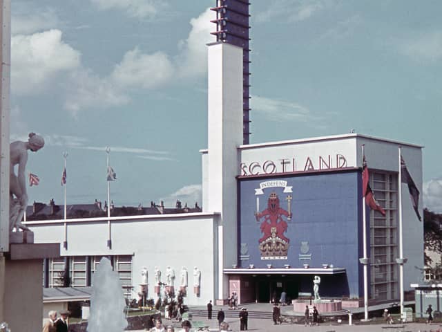 Scotland Pavilion, Empire Exhibition, Glasgow. Thomas S Tait of Sir John Burnet, Tait & Lorne, 1938