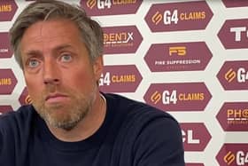 Motherwell manager Michael Wimmer