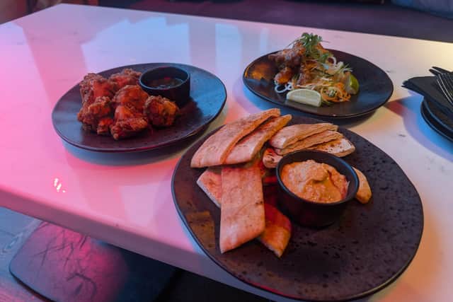 It offers a range of sandwiches and small plates