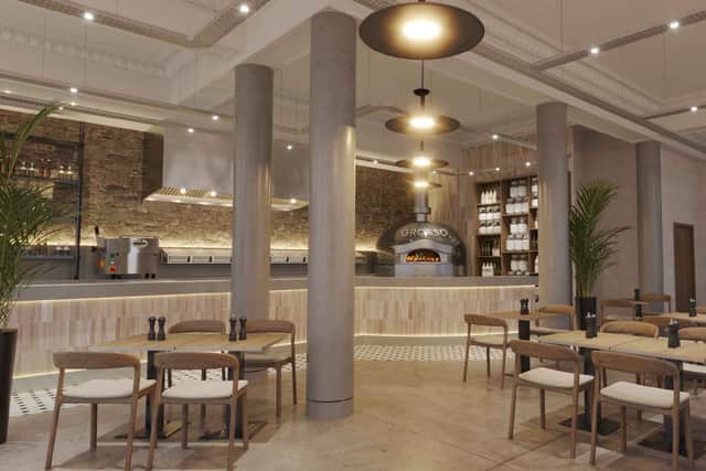 The plans for a new Italian restaurant have been submitted