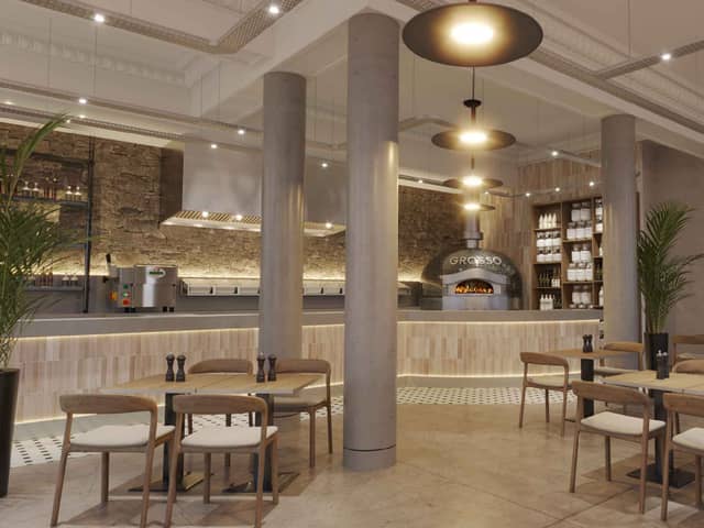 The plans for a new Italian restaurant have been submitted