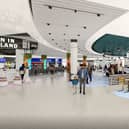 A conceptual design of the Glasgow Airport upgrade. Image: AGS Airports